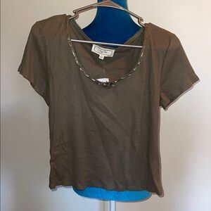 Hippie Rose olive Top